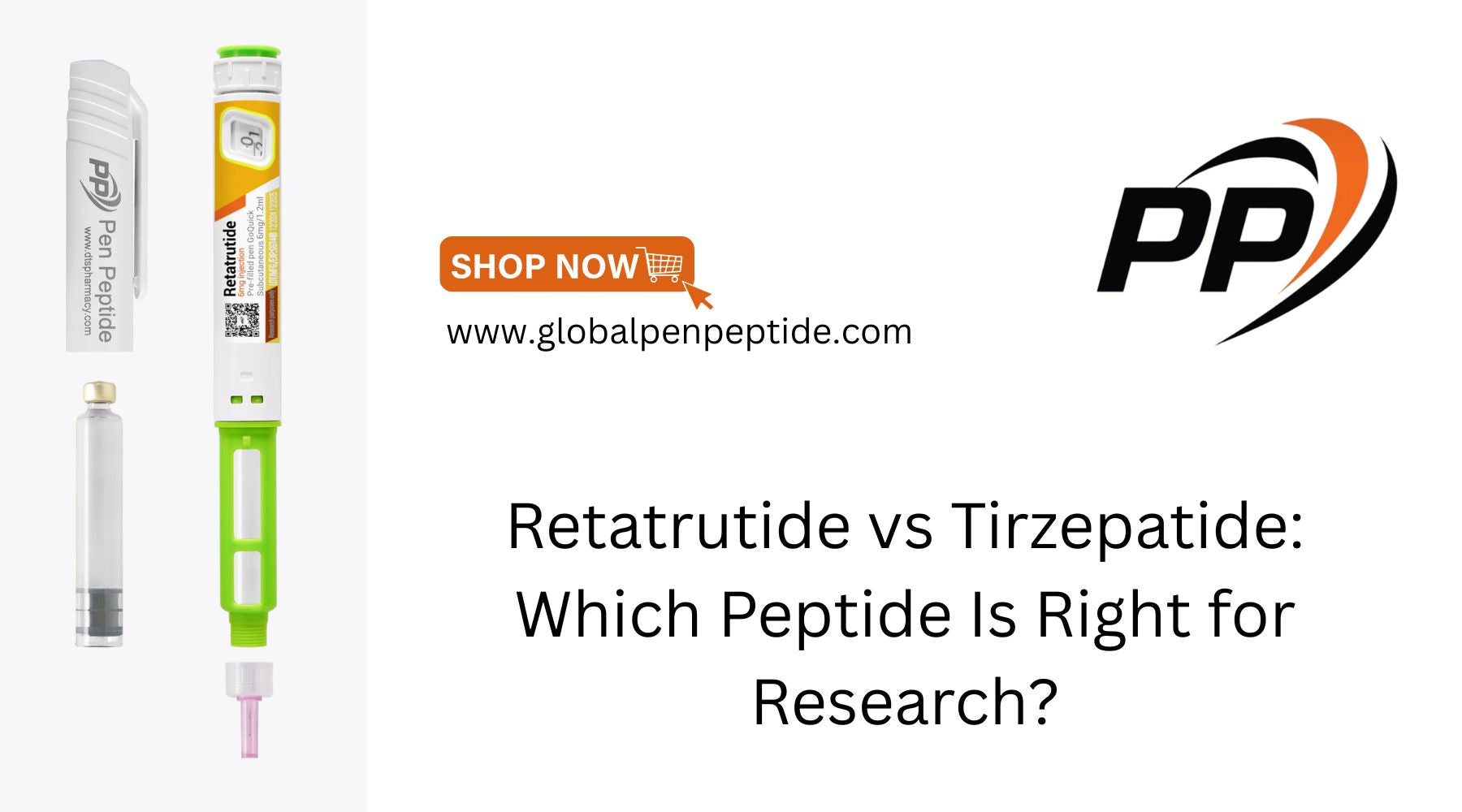 Retatrutide vs Tirzepatide: Technical Research Comparison – Pen Peptide EU & UK