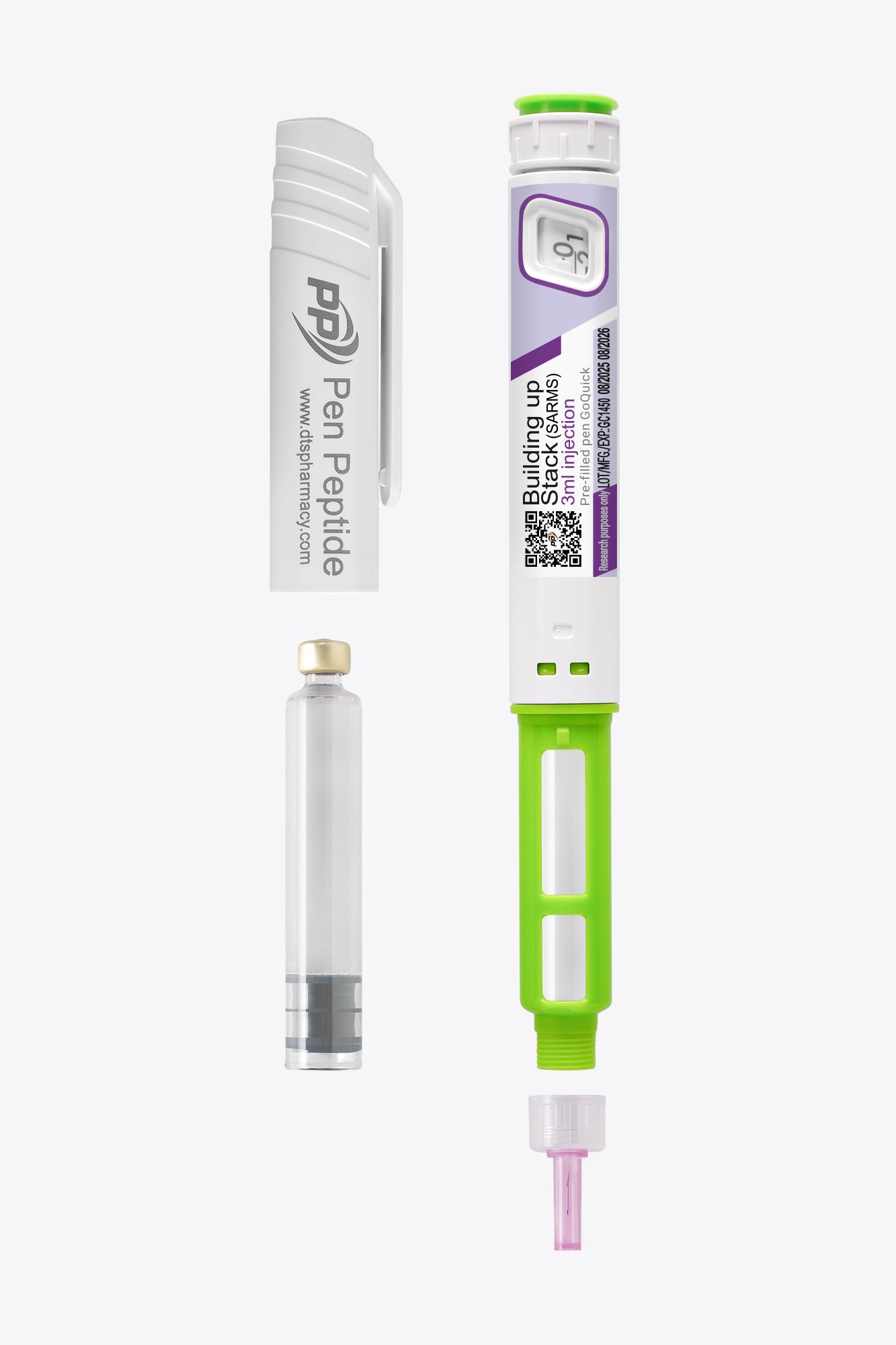 Injection pen Building Up SARM STACK