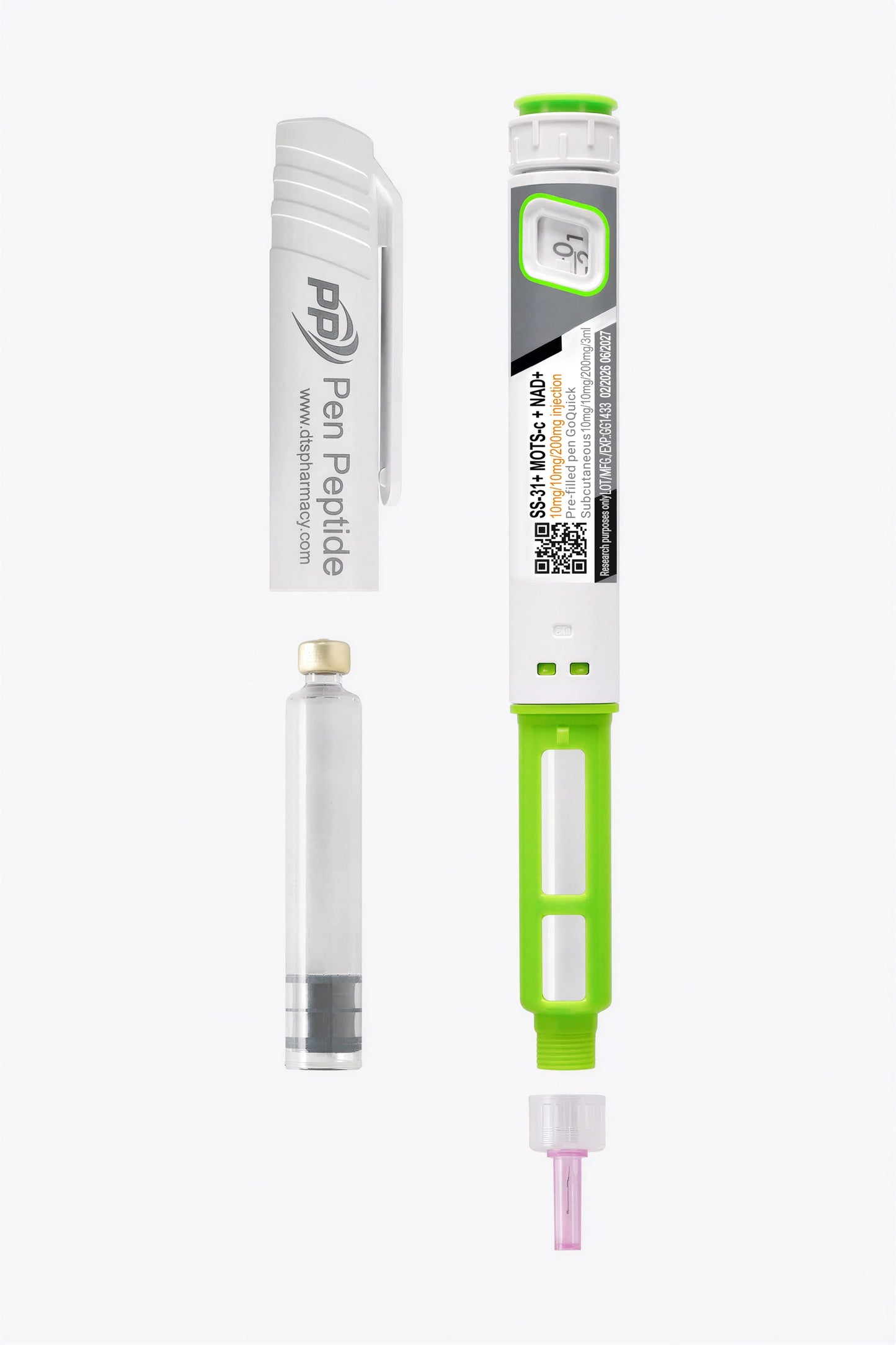 SS-31 + MOTS-c + NAD+ Peptide Blend in Pen