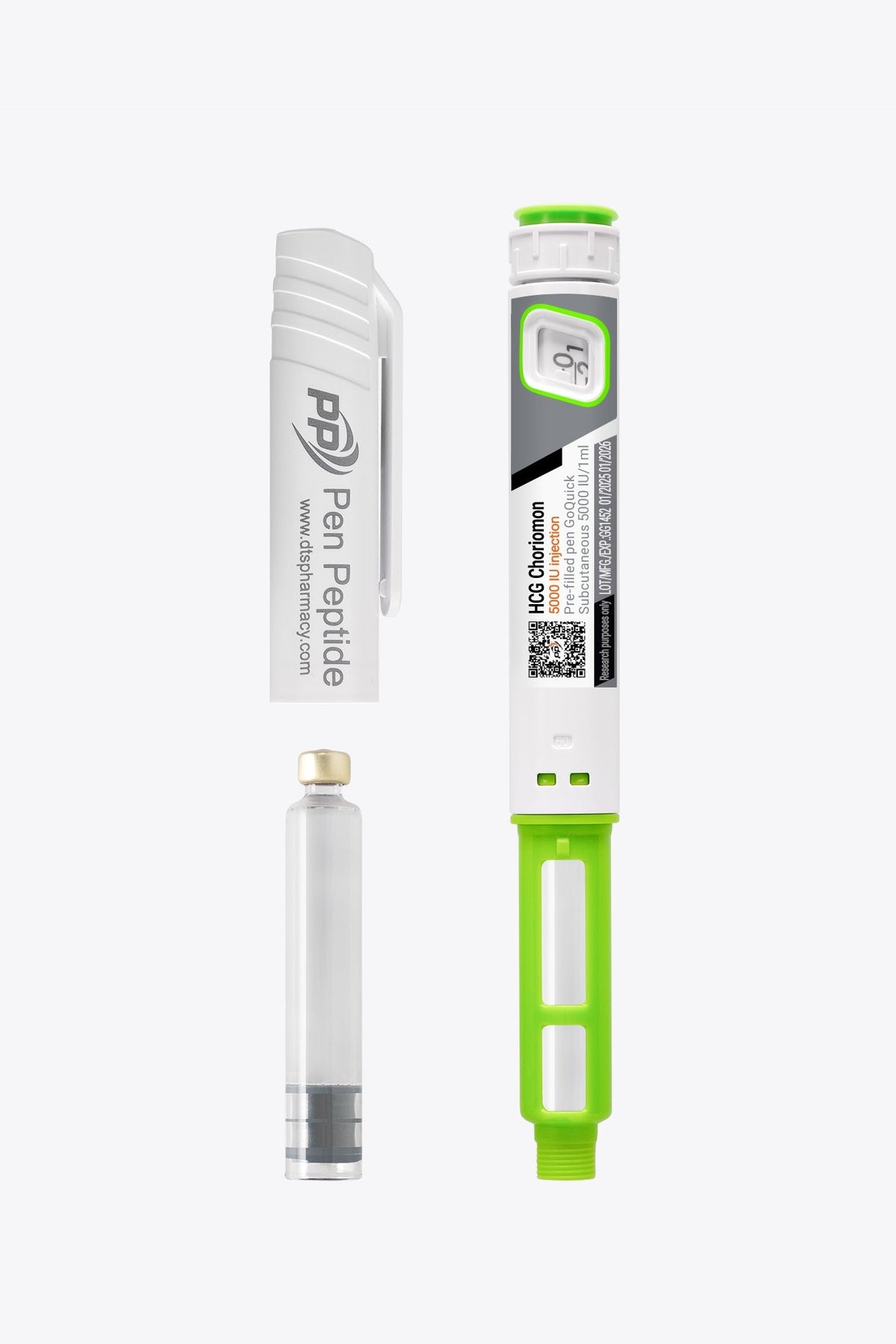 Peptide HCG Choriomon 5000 IU in a pen