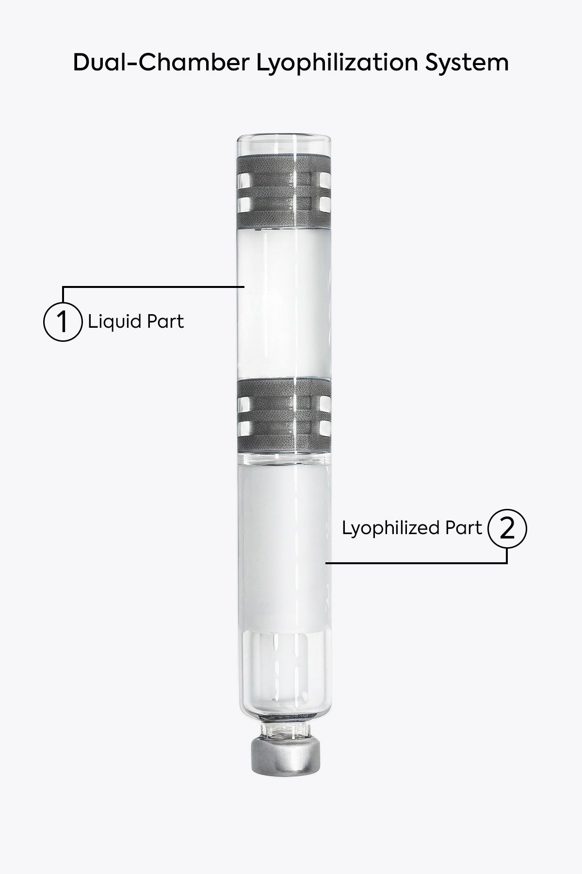 Dual-chamber pen cartridge