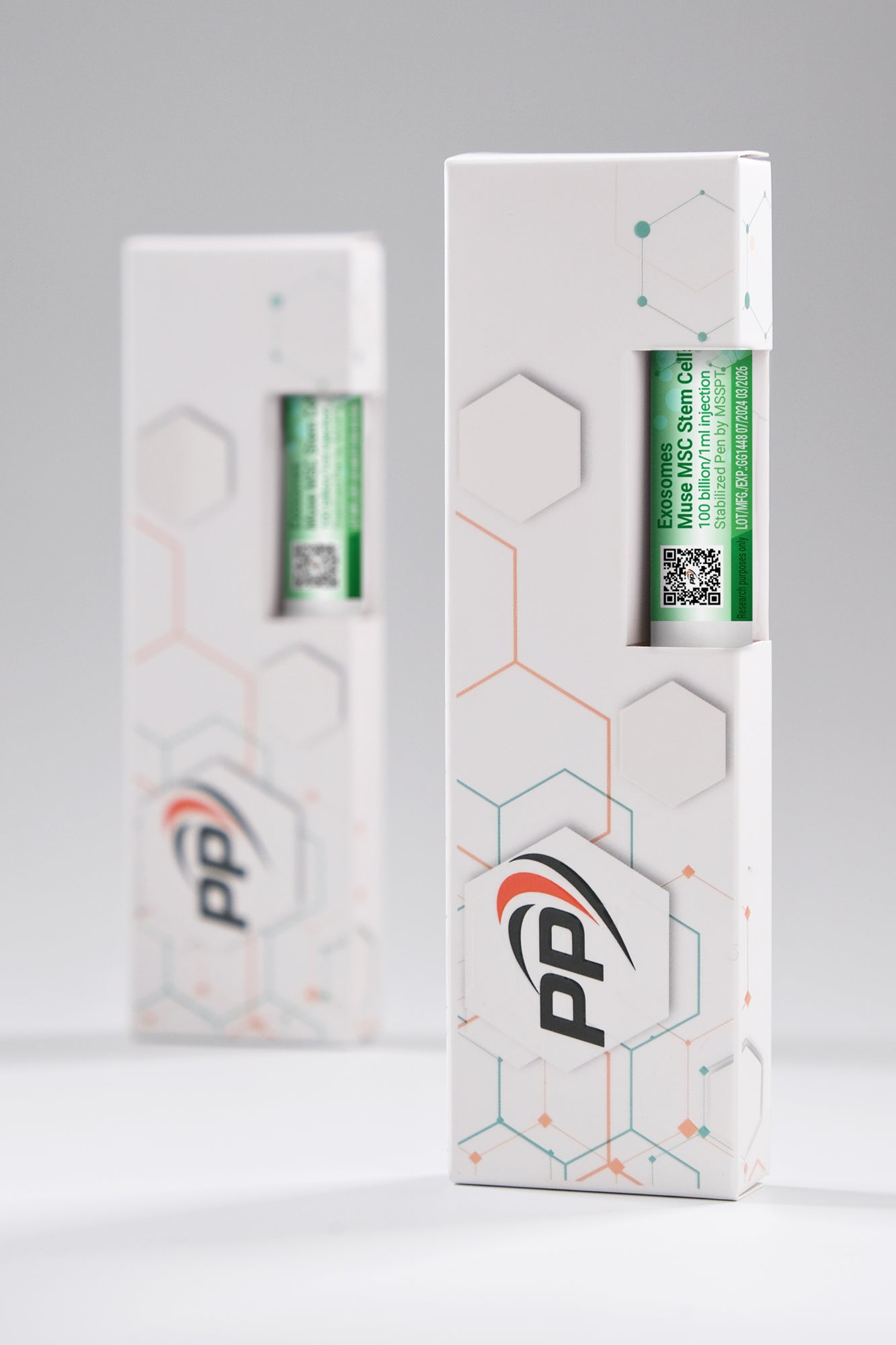 Exosomes in pen for subcutaneous injection 